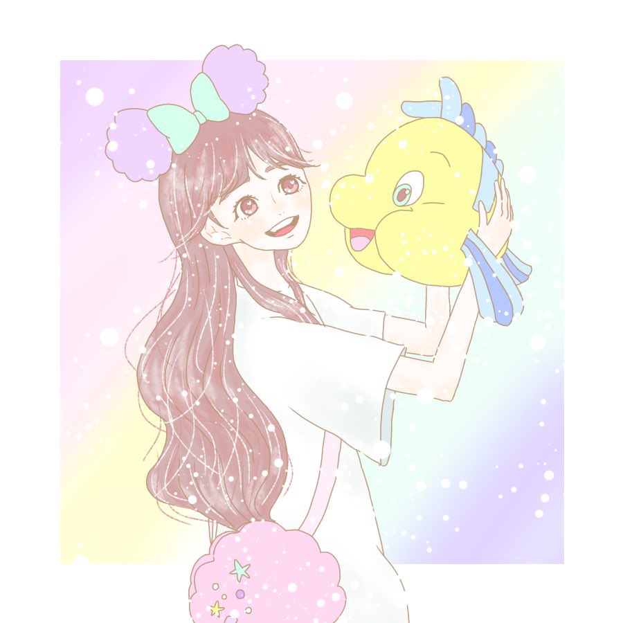 べちu 過去絵だけど ミイヒちゃんは海外パークのみで売ってる アリエルの貝殻カチューシャをしてマーメイドラグーンのお土産屋さんで目を輝かせている様子を描いたことがあるので貼っておく べちu 過去絵だけど ミイヒちゃんは海外パークのみで売ってる アリエルの貝殻カチューシャをしてマーメイドラグーンのお土産屋さんで目を輝かせている様子を描いたことがあるので貼っておく