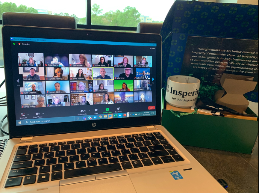 Insperity's tweet photo. #Congrats to our 2020 #InsperityCommunityHeroes recipients, @ONEHOPEWINE &amp; @Kidsave! 

Today’s virtual celebration honored these amazing organizations that, through the passionate efforts of their teams, have found ways to give back to their communities. https://t.co/k442Y5v0ul https://t.co/H5HGekueWT