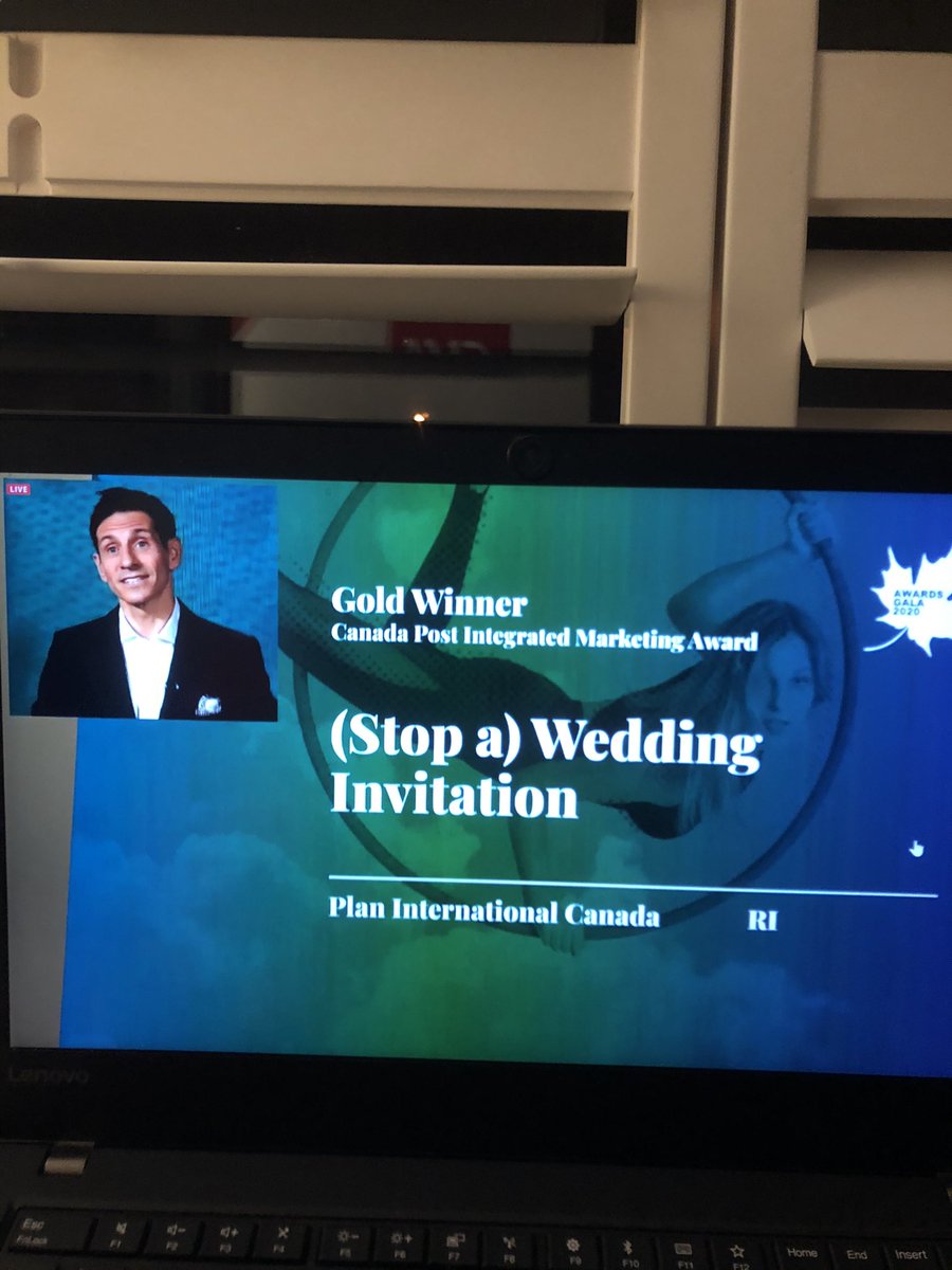 Luski99's tweet photo. #cmagala congrats RI and Canada Post https://t.co/4lHuxL6Mx8