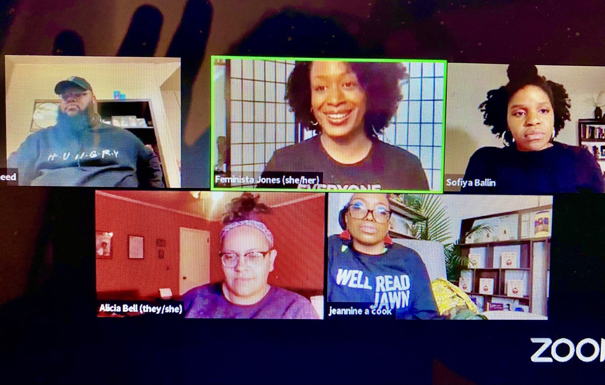 JimFriedlich's tweet photo. #beyondphilly: “This is why Black people have embraced new methods
of telling our story whenever new tech. has
emerged. Each new technology has offered us a chance to own &amp; control...our own stories. ”  @sofiyaballin, @jeannineacook, @FeministaJones, @phreedomjawn, @aliciacbell https://t.co/Tmna0cnl2n