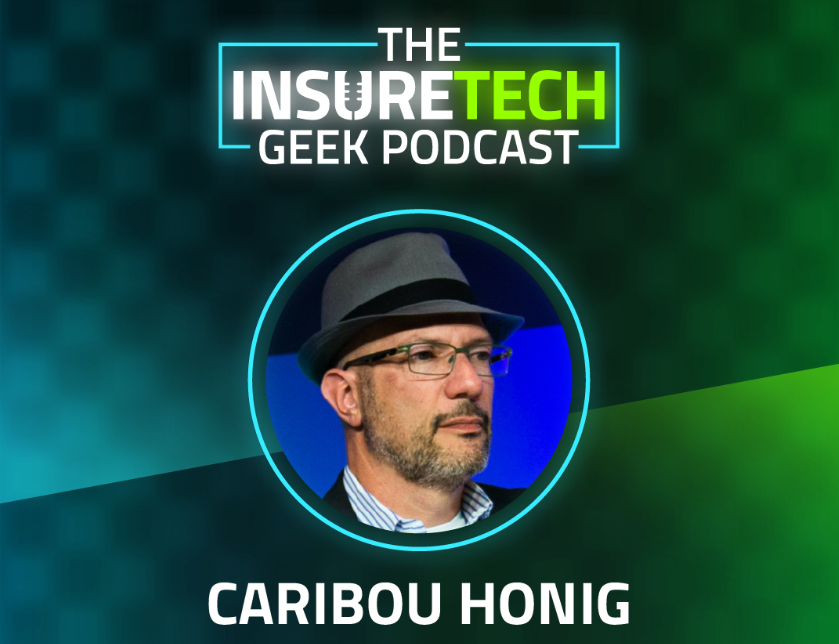 InsurtechGeek's tweet photo. It's #TBT on the #InsureTechGeekPodcast and we're going back to our talk with Caribou Honig from @insuretechnow! Catch it for the first time or #GeekOut and listen again at https://t.co/KPT1TheC2T https://t.co/0TSMIisjHp