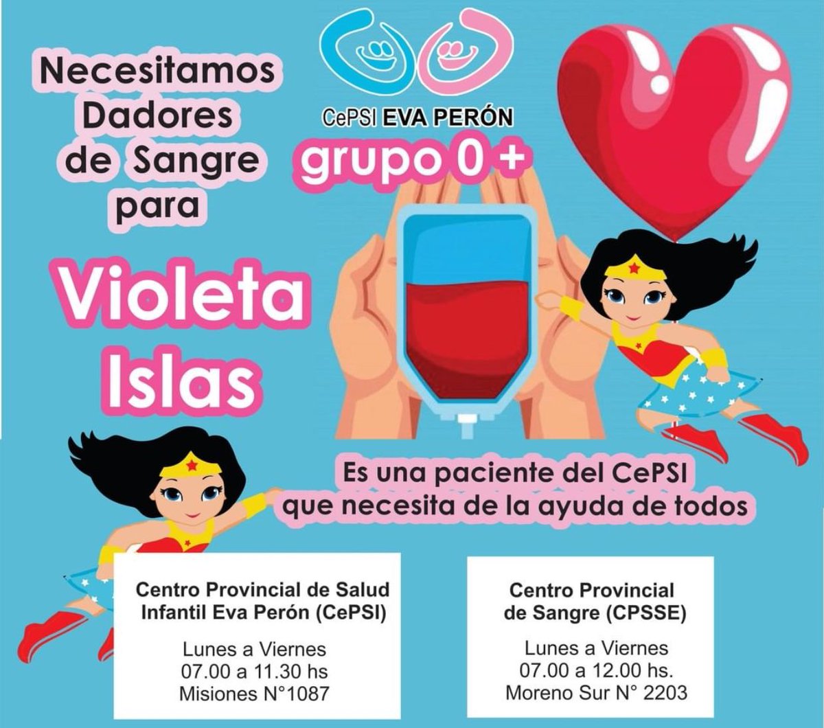 Dinfundir! En busca de héroes voluntarios para Viole ❤️