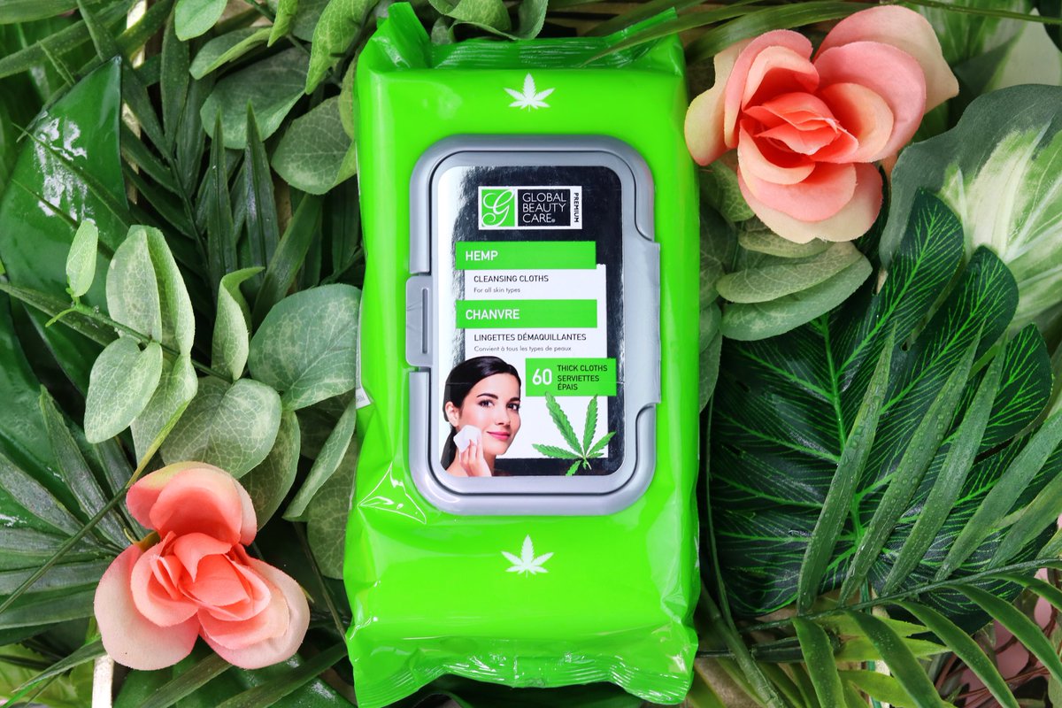 Keep your skin happy with hemp! 🌿 Our Hemp Cleansing Wipes work like a magnet to wipe away dirt, makeup or anything else you don’t want on your face while nourishing &amp; replenishing the skin. #globalbeautycare #skincare #beautifulskin #healthyskin #glowingskin #beauty #selfcare