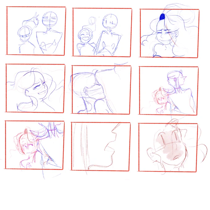 I was so much neater with my storyboards I'm 2018....what happened? 