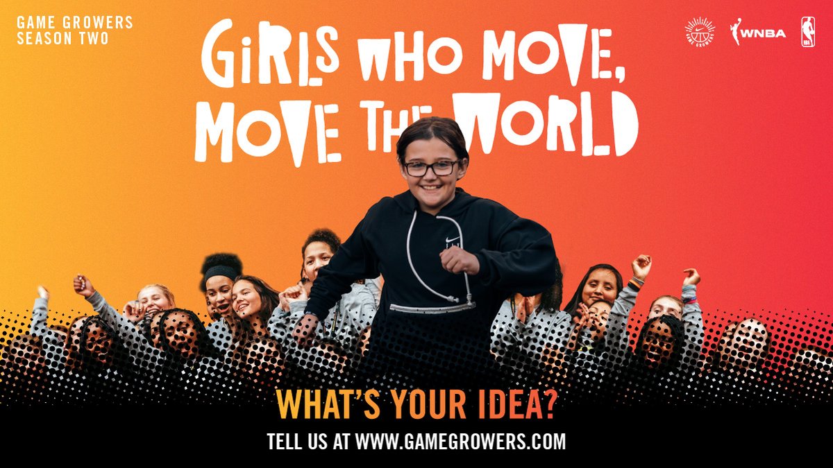 utahjazz's tweet photo. Do you have a daughter or know a 7th-8th grade girl who is passionate about competitive sports?
They can apply to be a @Nike #GameGrower co-captain โคต๏ธ
ยป https://t.co/3AHsBEnrlZ https://t.co/Hzs6PHNQk2