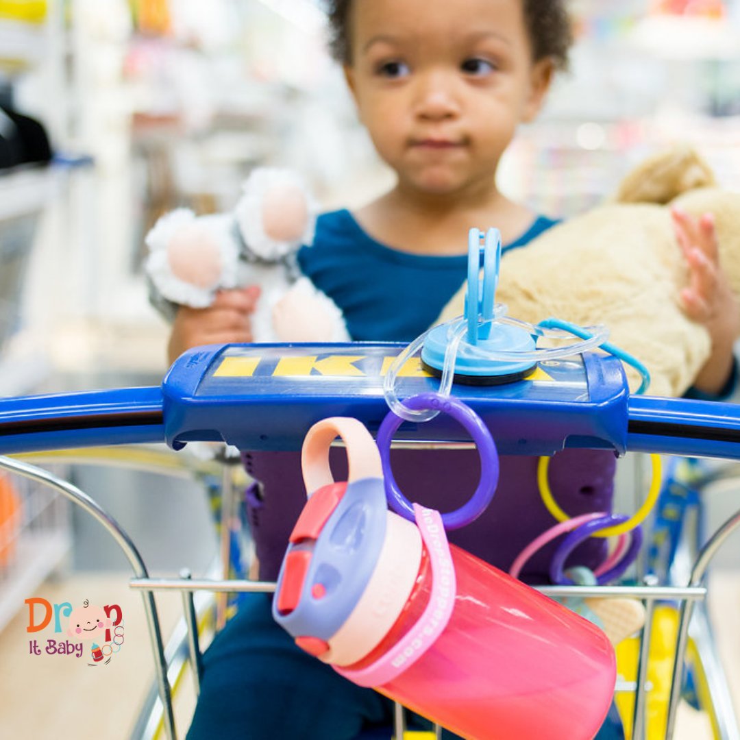 Drop_It_Baby's tweet image. Either at home, in the car or at the supermarket, you can easily use our products that will make you stop worrying about dropped cups, #teethers &amp;amp; #toys wherever you go. 👶 You can attach all of those on our pretty colourful #bundle. 🔗

💭 Get yours on dropitbaby.com