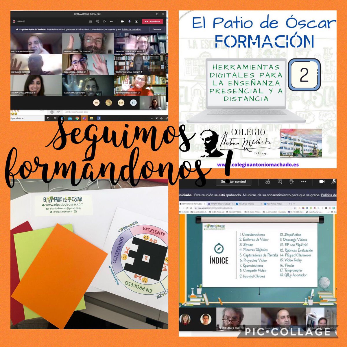 ColegioAmachado's tweet photo. Seguimos con nuestra formación 👏🏼👏🏼👏🏼 gracias @joscarmh @2013Maje https://t.co/n4tOlRHOA7