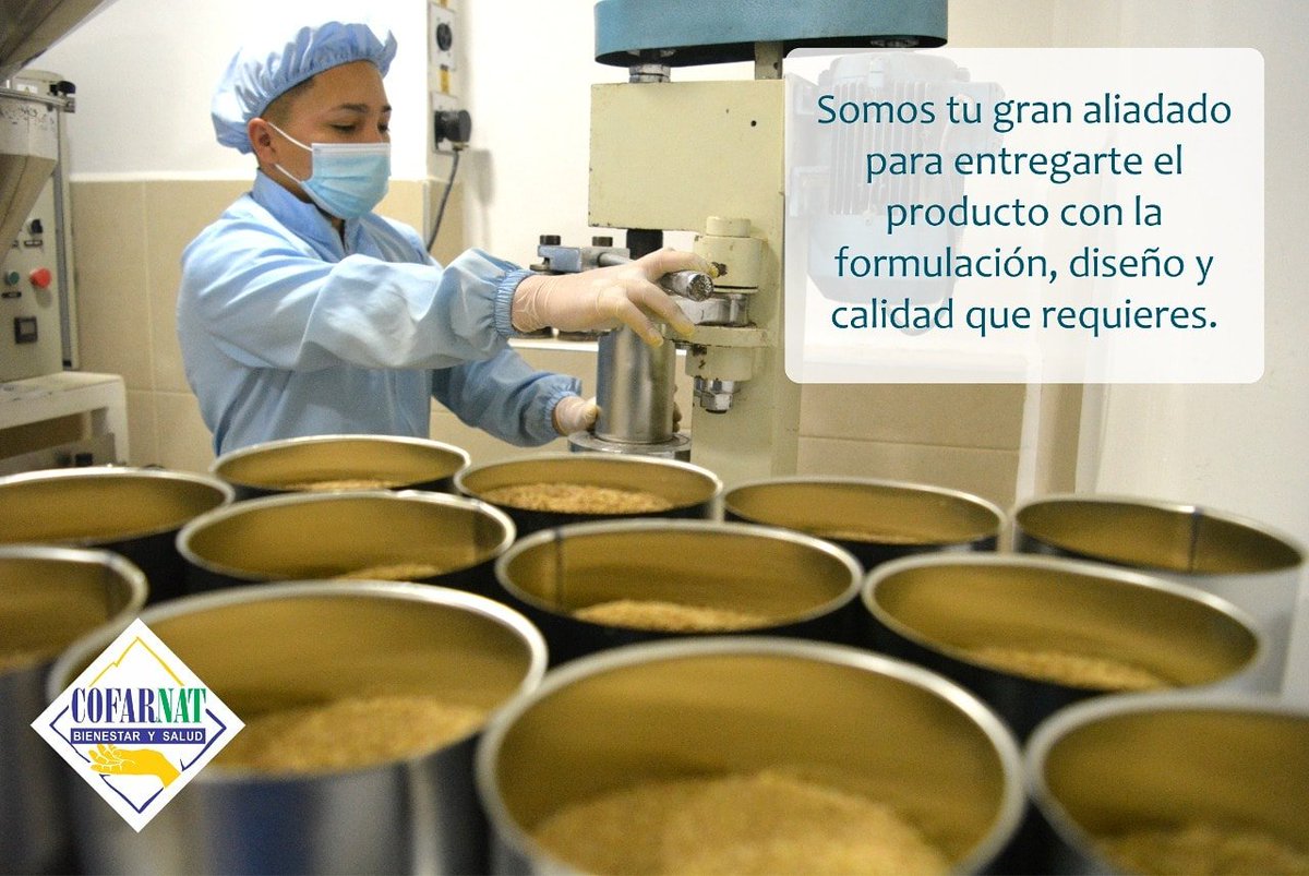 LabCofarnat's tweet image. Nuestro compromiso es acompañar a los clientes, respaldando con tecnología, experiencia y apoyo logístico, contando con personal preparado y actualizado en todas las áreas, ofreciendo asesoría en los desarrollos de productos naturales.
