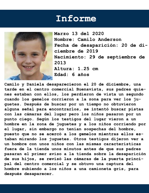 CCon3xion's tweet photo. Nuevo caso, nuevo informe. https://t.co/eq6h6QpNax