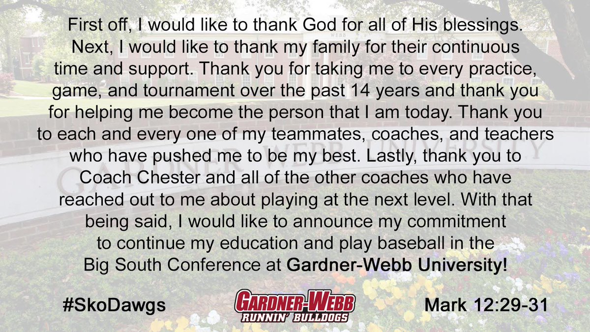 Garrett_Greco13's tweet photo. COMMITTED‼️🐶 @GWUBaseball @CoachJChester #SkoDawgs https://t.co/x41sDHC2lT