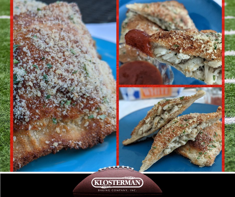klostermanbread's tweet photo. Not sure what to make for your next @GoBearcatsFB at-home tailgate? These Chicken Parmesan Pocket Sandwiches are guaranteed to take your taste buds into the end zone! @GoBEARCATS #KlostermanBread #Bearcats #tailgating #recipes https://t.co/RRC7IDj37I