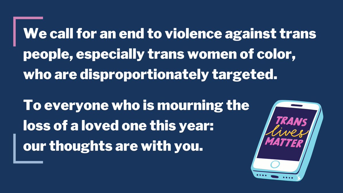 uw_diversity's tweet image. Please join us in remembering and honoring the transgender people whose lives were lost to anti-trans violence of all kinds in the past year. #TDoR2020 #TransLivesMatter #BlackTransLivesMatter  

students.wisc.edu/news/transgend…