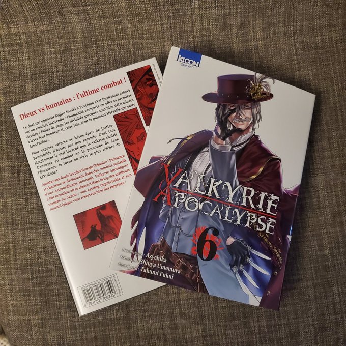 フランス語版の終末のワルキューレ6巻届きました～ ジャックがフランス語を.. アジチカ さんのマンガ ツイコミ(仮)