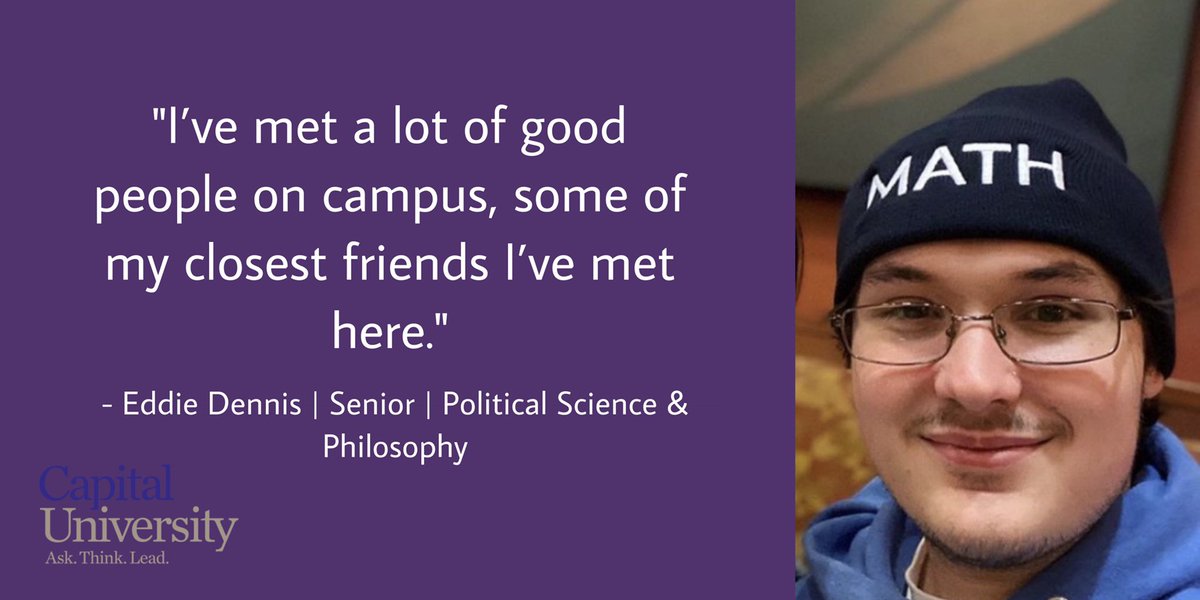 CapFamExp's tweet image. Check out Eddie’s #CapFam Experience! Link below!💜
medium.com/capital-univer…