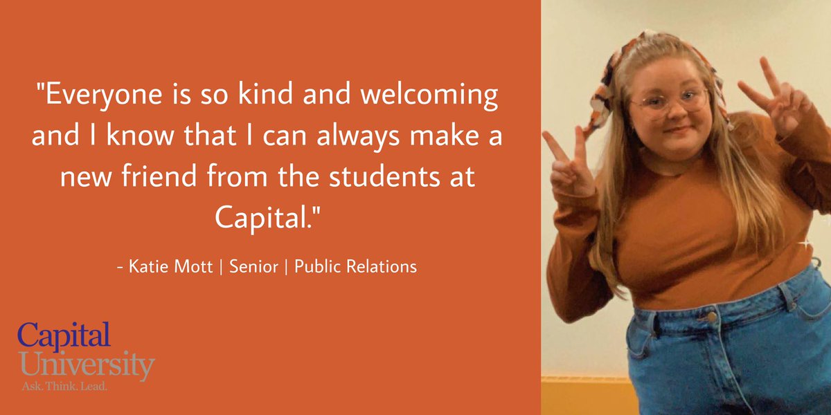 CapFamExp's tweet image. Check out Katie’s #CapFam Experience! Link below!💜
medium.com/capital-univer…