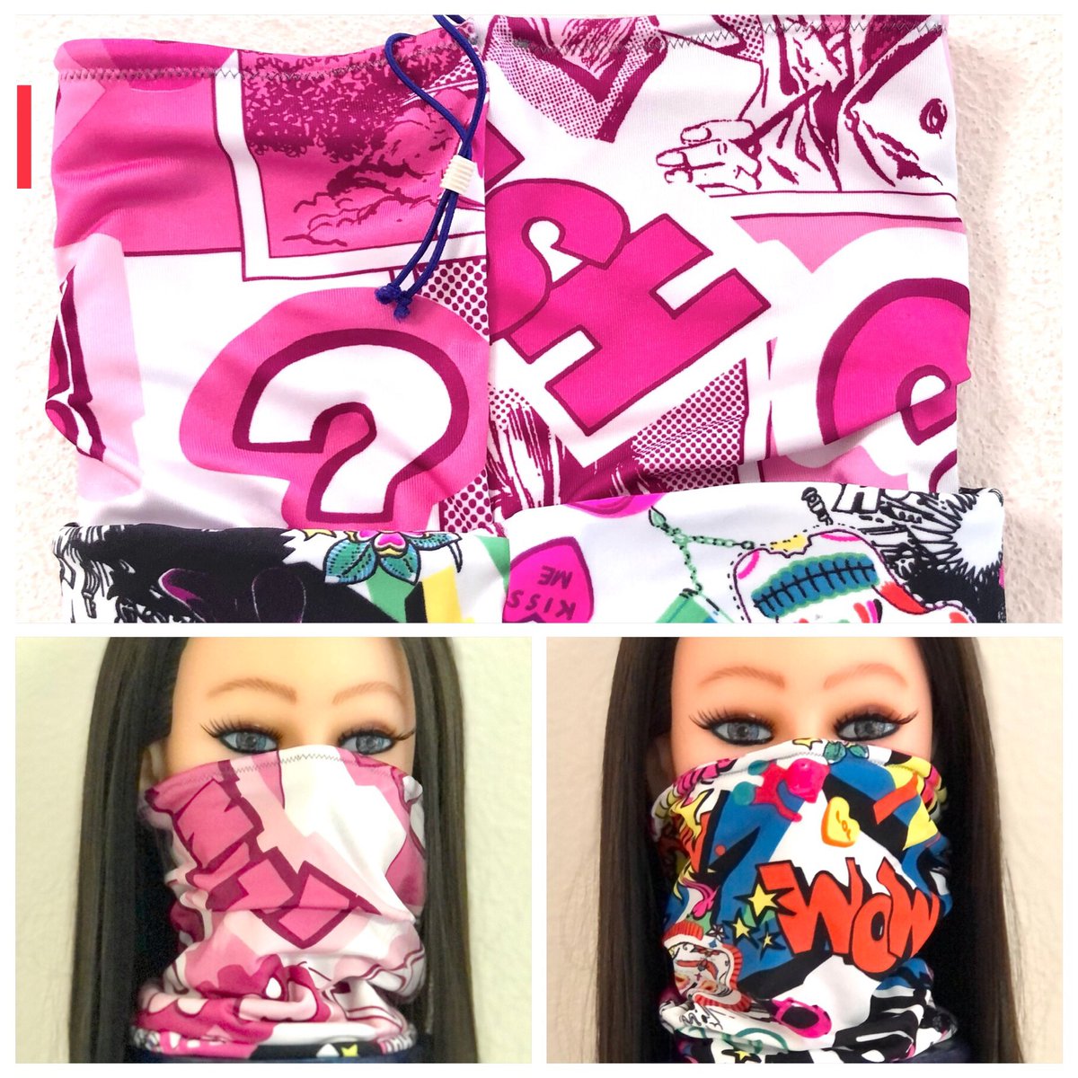 Indiscretion's tweet image. 3/3 #gaiter #masks #threelayer #cowl #headband