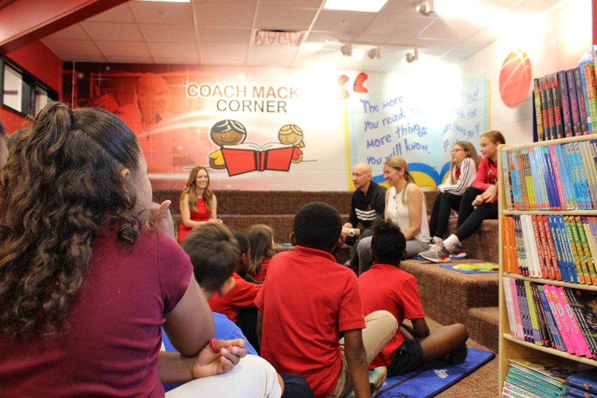 Thank you to  @CoachChrisMack,  @christimack30 and everyone with the  @MackFamilyFDN. I respect the important and inspiring work you’re doing to help kids learn to love reading, and can’t thank you enough for letting me play a role in it.
