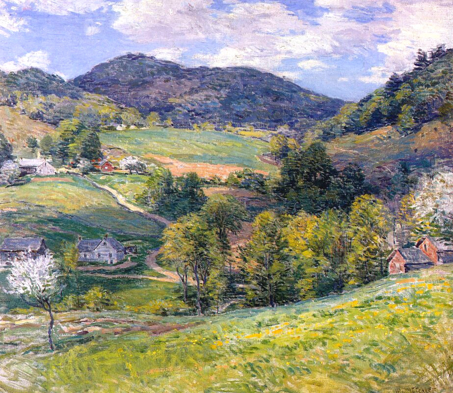 WillardMetcalf's tweet photo. Spring in the Valley, 1924 #willardmetcalf #metcalf https://t.co/CjbEukIkSc