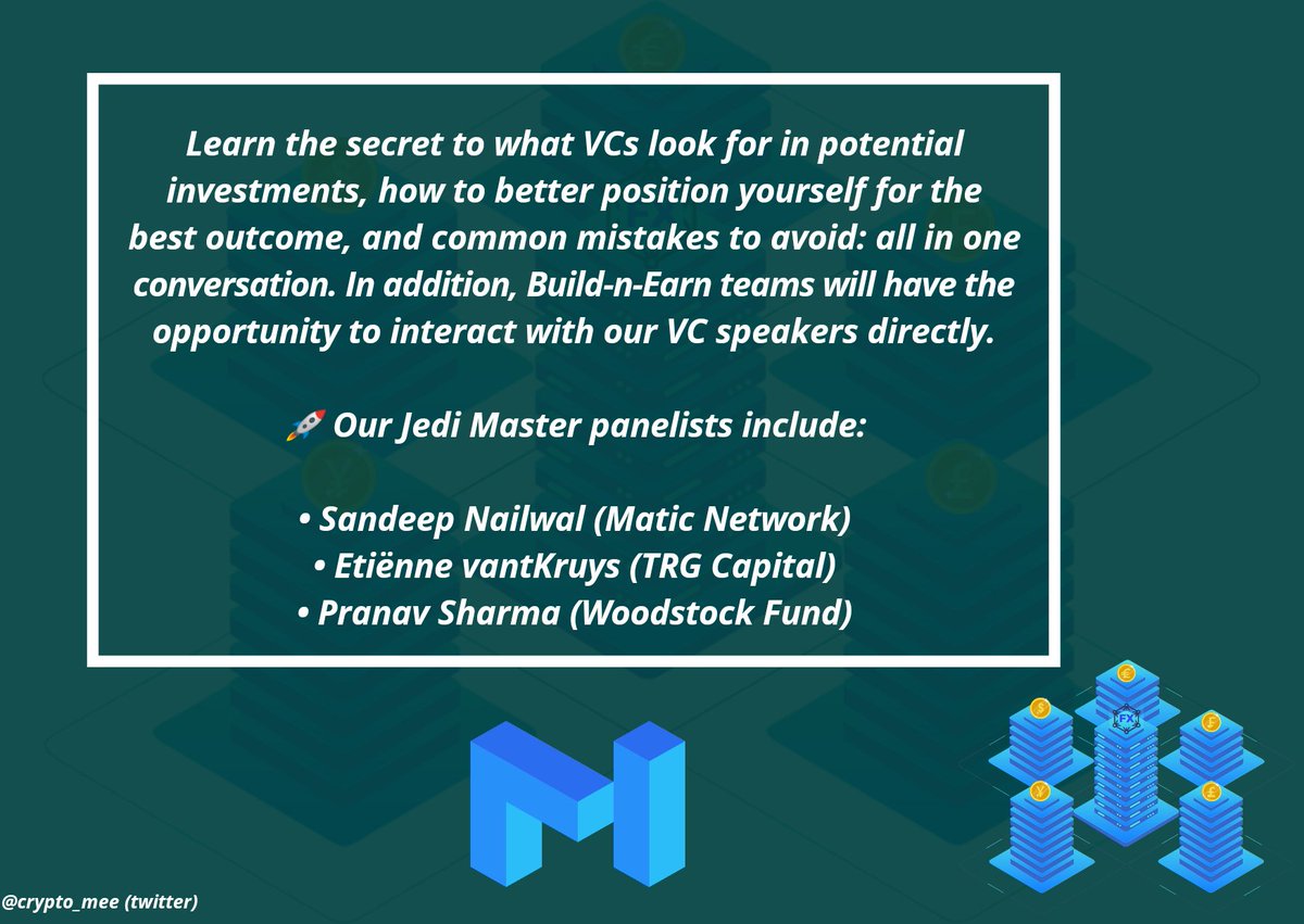 Zion_C_'s tweet image. #PoweredByMatic #DeveloperEcosystem #Adoption

Devs, get ready to reach lightspeed during @maticnetwork&apos;s next meetup, Build-n-Earn Episode 3: The Revenge of the VC!

Tomorrow, November 19th, 8 PM IST

Join #Matic here: buff.ly/36FWnrq

Discord: discord.gg/4E2XMVC