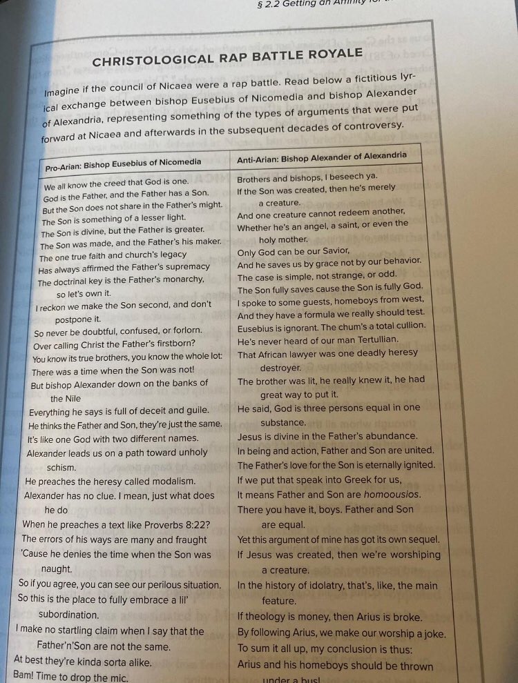 MrAshCunningham's tweet photo. My dad just put this in the family group saying ‘Ash will love this’ and I’ve never felt less understood in my life.

This is basically the theologian’s equivalent of ‘oh, you’re a lawyer - you’d love this show @JudgeRomesh’ https://t.co/wYTQD2pHxX