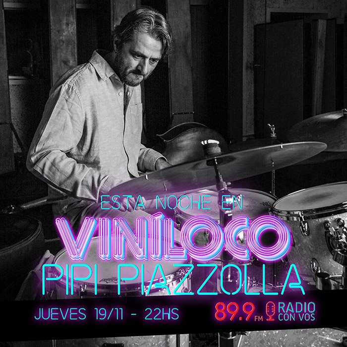 Esta noche, antes del show de <a href="/Escalandrum_/">Escalandrum Oficial</a>, charla a fondo con <a href="/pipipiazzolla/">Pipi Piazzolla</a>. Sumate a <a href="/vinilocoradio/">VINíLOCO</a> desde las 22 hs. con <a href="/maxipoter/">Maximiliano Poter</a>, por <a href="/radioconvos899/">Radio Con Vos 89.9</a>.