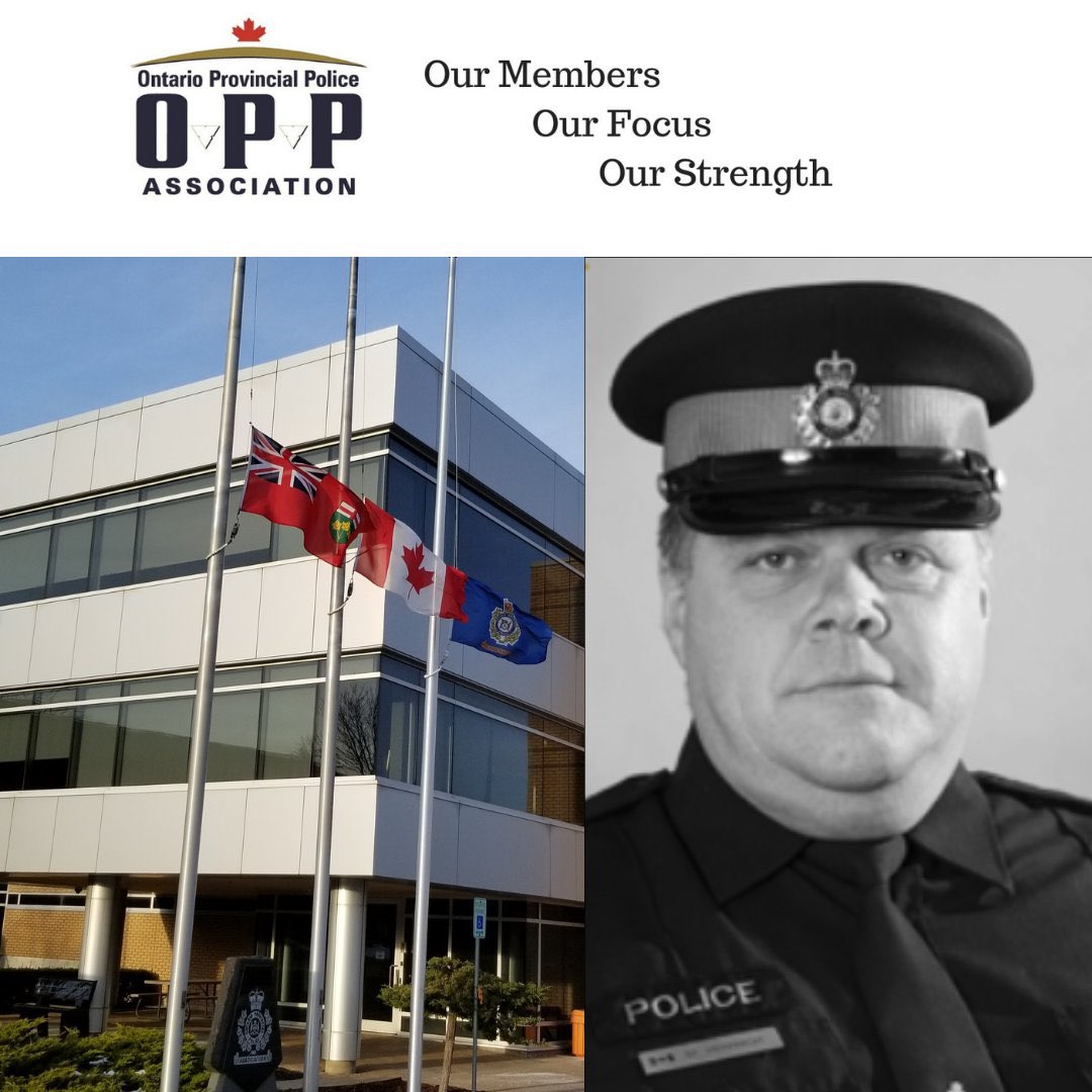 IAFF1212's tweet photo. Statement from President Varcoe

Mississauga Fire Fighters Association Mourns the Passing of OPP Constable Hovingh https://t.co/oMlu6oj0YC