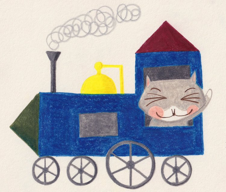 汽車ぽっぽ 色鉛筆画 猫 猫好きさんと繋がりたい 色鉛筆イラスト キャラクター 絵描きさんと繋がりたい 絵柄が好みって人にフォローされたい イラスト 絵師さんと繋がりたい Ar By Miau Miau Edayfm