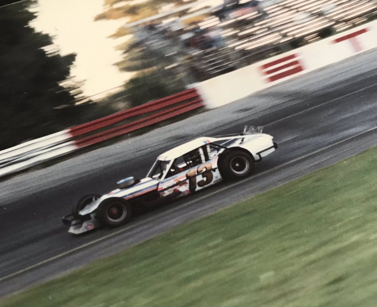 Nigels97's tweet image. #ThrowbackThursday to 1986 ?  Olé White @StaffordSpeedwy before we named him the KING . #TC13