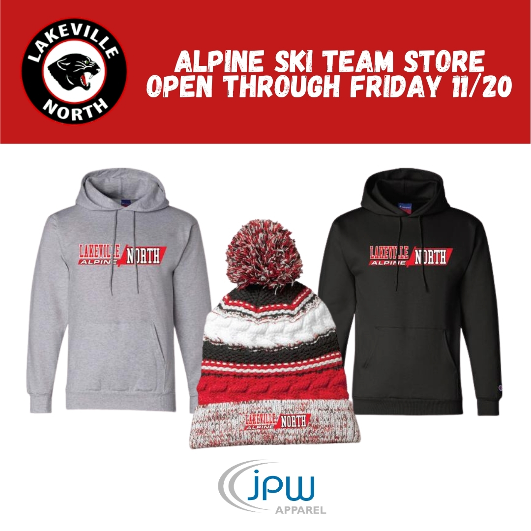 JpwApparel's tweet photo. Stay cozy this winter and support your favorite local team! Lakeville North Alpine Ski Team Store is open through tomorrow. Don't miss out. Order now! #shopify #team #sports #jpwapparel #lakeville #lakevillenorth #alpineskiteam #mn #minnesota #apparel #ski https://t.co/eNRFiLj4n3