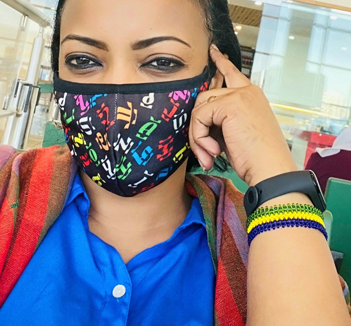 SanoonaSelma's tweet photo. #UrMaskRocks https://t.co/BlqjSWBW52