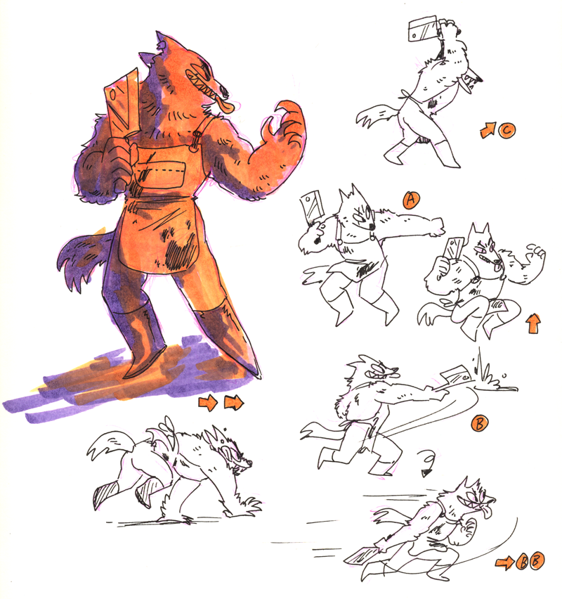 some concept art for a project Sara and I are working on >: 3c 