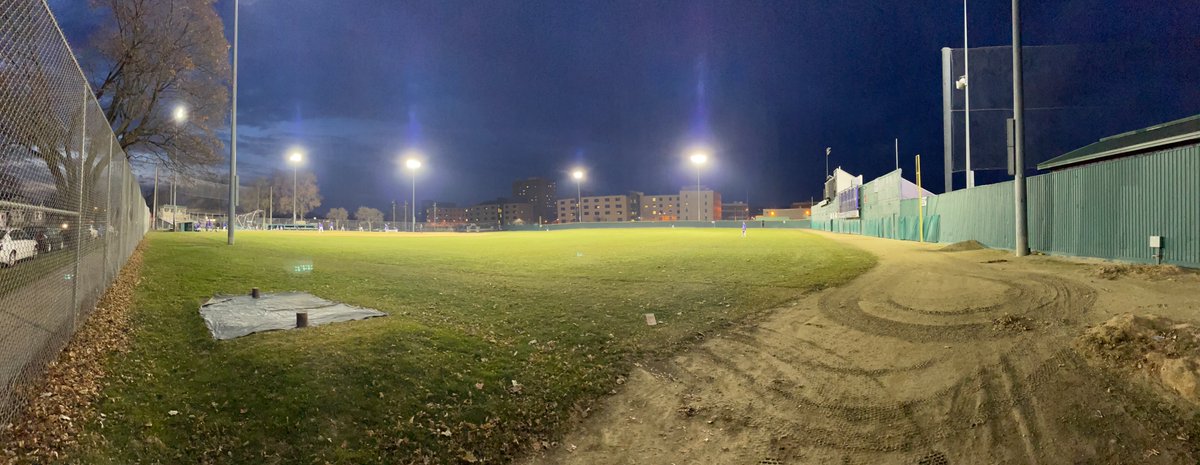 WinonaStateATH's tweet photo. @WinonaStateBase wraps up 2020 w/ final fall practice of the year...beautiful night for America's pastime at Loughrey Field...keep an eye out for Warriors 2021 recruiting class release tomorrow on @WinonaStateATH #GraduateChampions #CountOnMe #WarriorsTogether #WarriorFallBall https://t.co/jiMpCT8s44