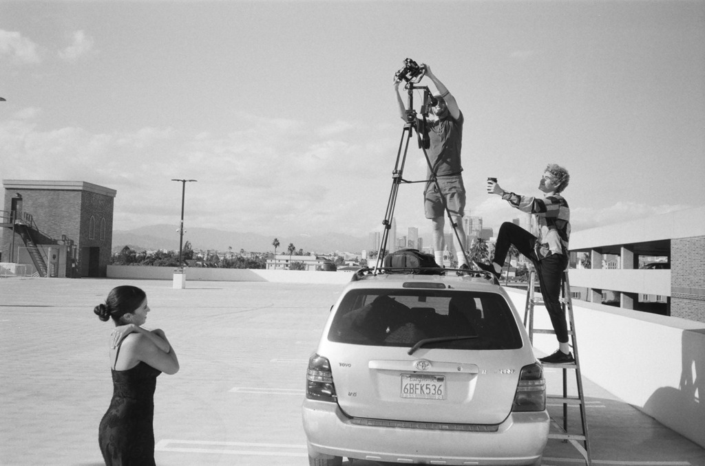 Behind the scenes on @simrinplayerofficial's 'Time Moves Slow.' instagr.am/p/CHyk1LcHR8D/