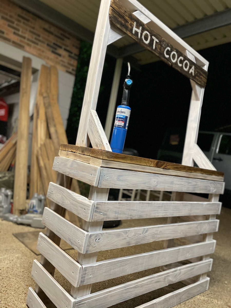 Torched every piece of wood in this project! #BernZoneContest #BernZone