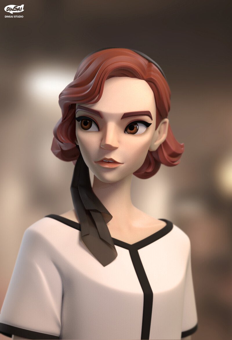 The Queen’s Gambit 👑♟️👩🏻‍🦰 tweet media