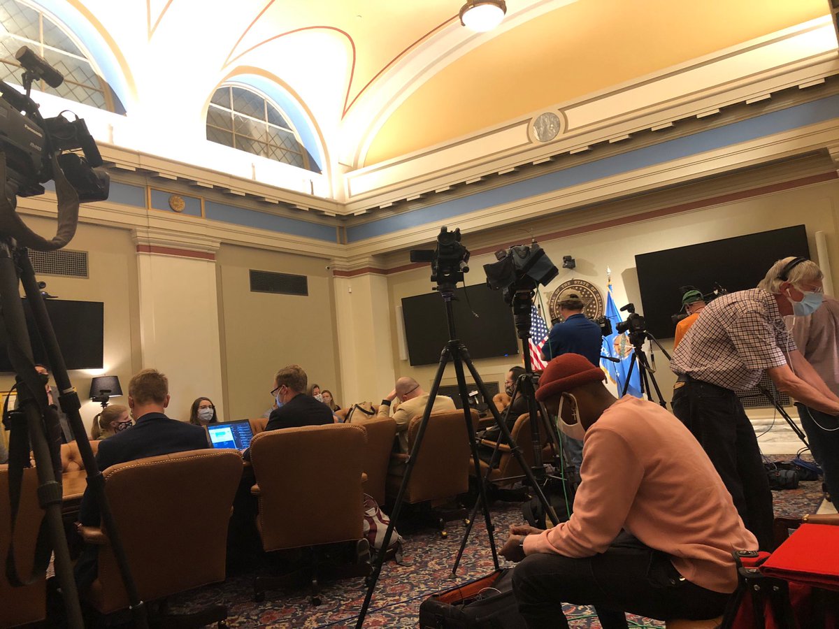 Thank you  @GovStitt & Commissioner Dr. Frye  @HealthyOklahoma for allowing journalists time today to ask you questions and get information to share with our viewers. PLEASE can we get Zoom line for Oklahoma journalists to ask questions virtually to help stop spread and stay safe?