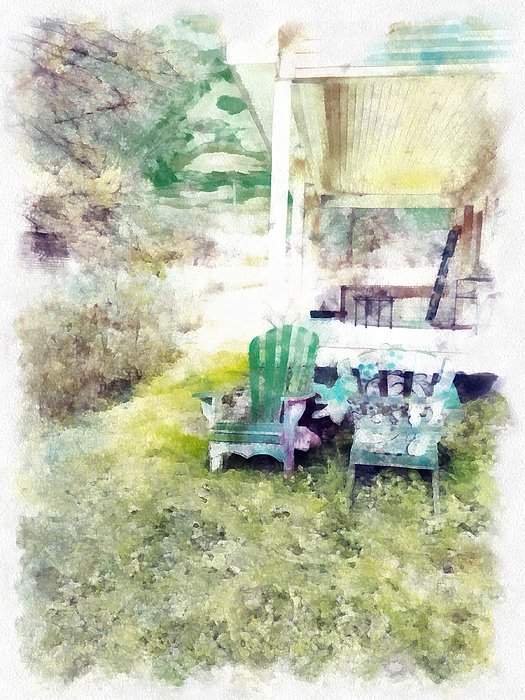 aerebb's tweet image. New artwork for sale! - "Backyard" - fineartamerica.com/featured/backy… @fineartamerica