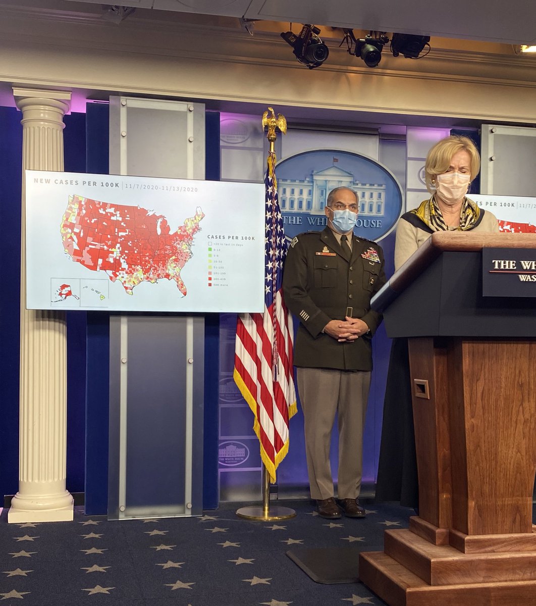docdeepakdc's tweet photo. Map of America is covered in red. Pass #S3599 and send more help to hotspots to fight #COVID19. More cases means more deaths. 250k have perished already.
@senatemajldr @SenToddYoung @sendavidperdue @SenJohnBarrasso @SenJoniErnst @SenJohnThune @JohnCornyn @SpeakerPelosi @RoyBlunt https://t.co/ZDi2F3dWqA