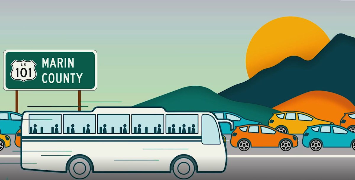 TAM is exploring if buses would benefit from using the US 101 shoulder from Novato to San Rafael during rush hour to shorten commute times for riders and make bus service more reliable. Share your ideas and comments by November 27, 2020: tinyurl.com/PTTLsurvey.