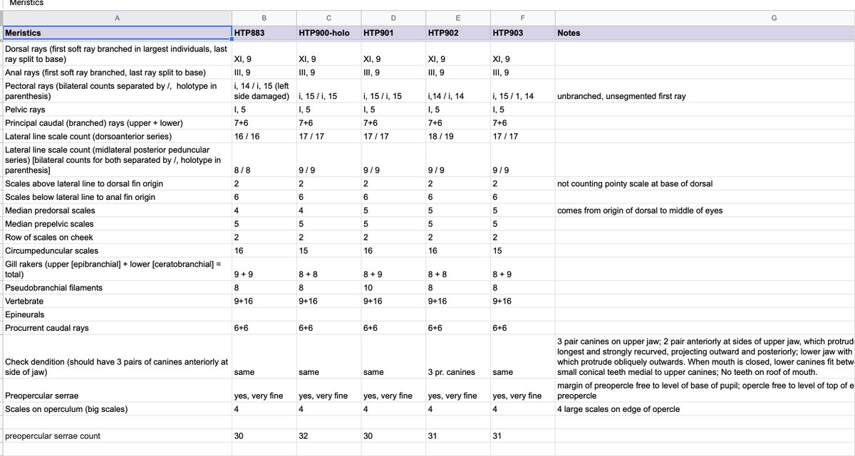 What exactly are we measuring? And what do we mean by variation? We need to follow a careful set of methods detailing certain aspects of its morphology so it can be comparable to other related species in its genus. 11/17