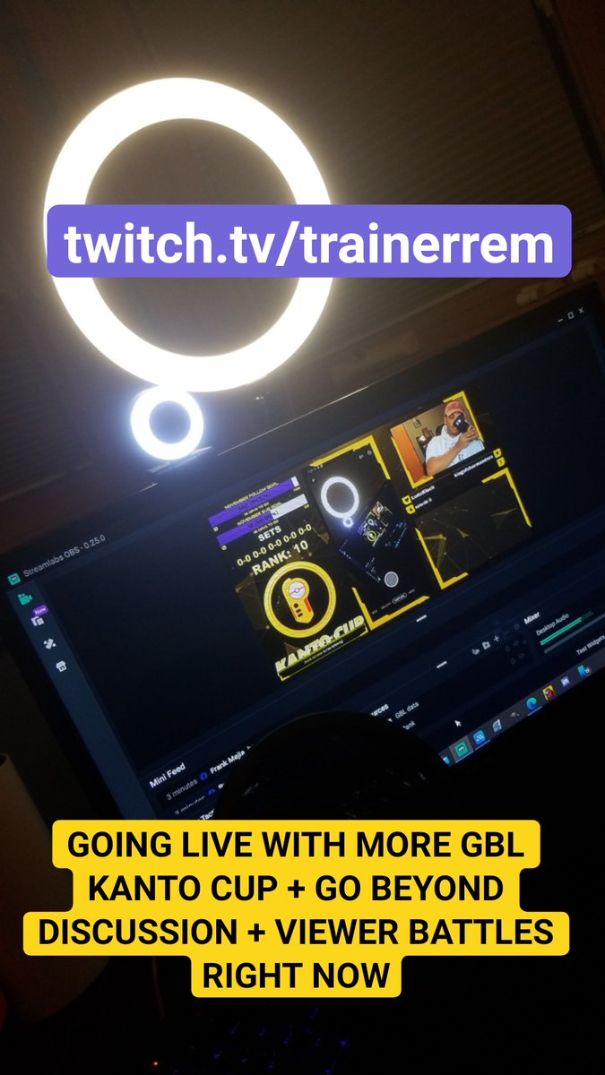trainerrem's tweet image. LIVE NOW with #KantoCup, thoughts on GO Beyond, and viewer battles 🔥
#Battlers #Twitch
twitch.tv/trainerrem