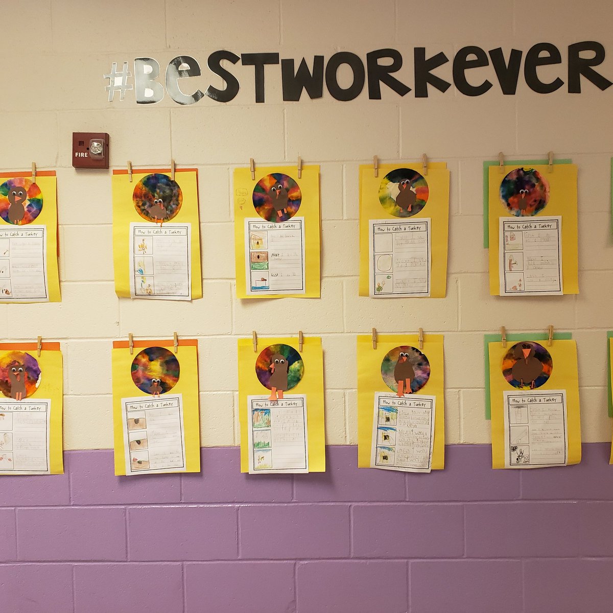 andreamhoward86's tweet photo. It feels so good to see work on the walls again!!!! #awesomefirsties #backtoschool #forgoodihope https://t.co/53S16C9K8z