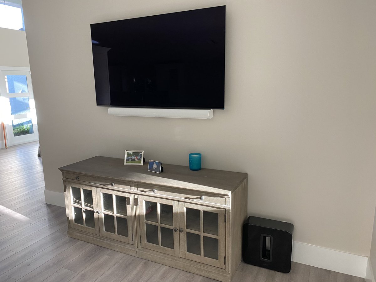 Another successful install. #Sony #Sonos #Austere #cleaninstall #smarthome