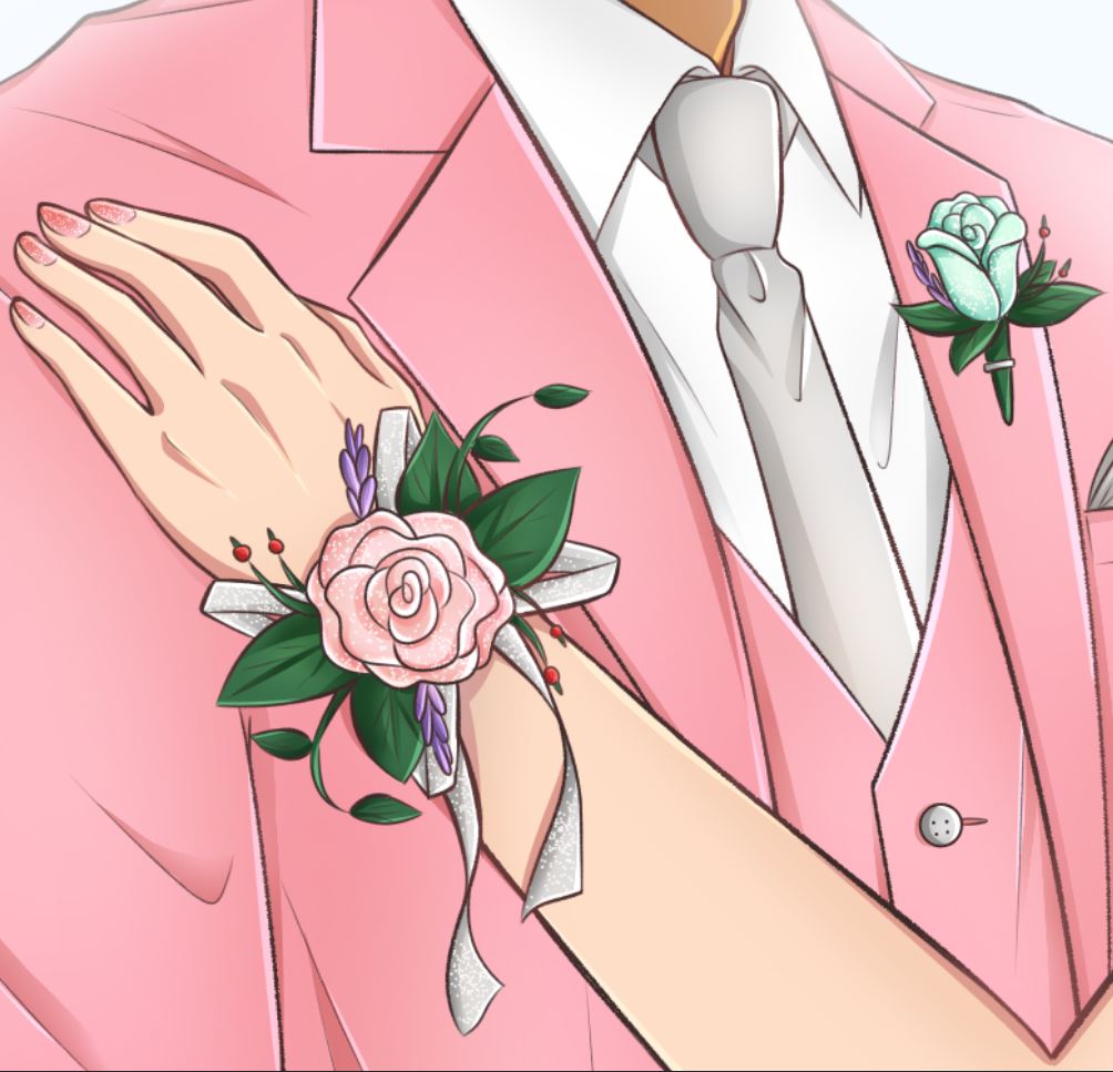 vallahsm's tweet photo. I didn't get to have prom because of 2020 being such a bad year. Decided to create the moment instead~
#art #prom #pink #suit #green #mint #dress #corsage #2020prom https://t.co/cIecBbLiVH