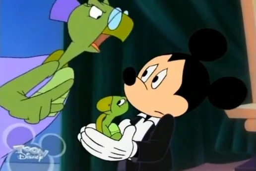 ディズニー データベース 第43話 シェルビーショー ディズニー界のモンスターペアレントことミセス タートルが愛息シェルビーをショーに出させるように要求 ミッキーたちは最強の赤ん坊を扱うことはできるのか 今夜はハウス オブ マウス