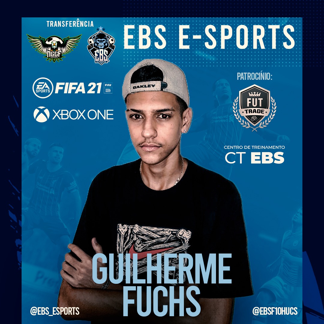 ebs_esports's tweet photo. TRANSFERÊNCIA!
O atleta @MGCF_Fuchs agora faz parte da EBS e-Sports, seja bem vindo ao time monstro!
O atleta vem diretamente do nosso maior parceiro, @MGCF_ESports1 vamos juntos buscar grandes resultados!
Deixe seu like para dar boas vindas ao atleta!
#goebs #gomgcf #todosnotopo https://t.co/pEdYYpxBri
