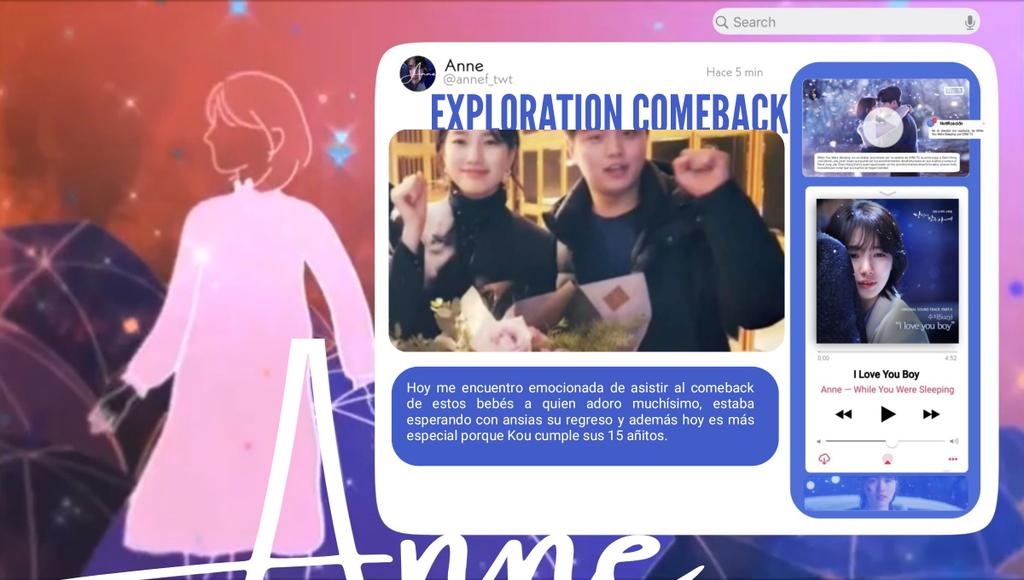 annef_twt's tweet photo. ˓ ♡ ︵ 𝒏𝒂𝒕𝒊𝒐𝒏'𝒔 𝒇𝒊𝒓𝒔𝒕 𝒍𝒐𝒗𝒆ಇ #EXPL2ndCB.
Una reina nunca llega tarde pero he llegado con mis manos llenas ya que no podía faltar mi regalo para estos reyes.Felicidades por su regreso que ya hacía falta y a Kou por su cumpleaños. ¡LOS AMO CHIQUITOS! https://t.co/C3VE7T096W