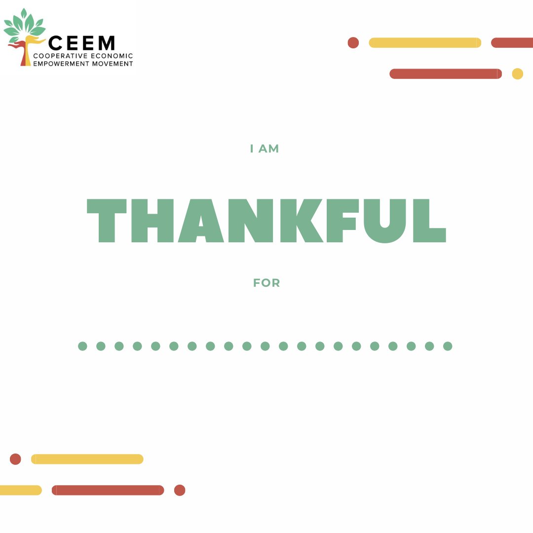 ceem_ie's tweet photo. In light of this year’s challenges, we still have so much to be grateful for. Let's take some time to reflect and drop one thing you are #thankful for. https://t.co/TLZ7ziJDHg