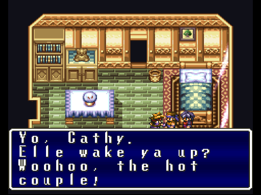 First thoughts: did anyone have better, more consistently incredible art-direction than Quintet on the SNES?The games always look so damn pretty.Look at the lighting!! I know this is a late-era SNES game, but it's so gobsmacking. Look at the colors. Look at the design!! WOW!!