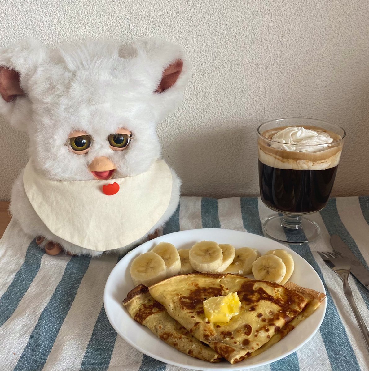 もりもり バナナ切ってクレープ